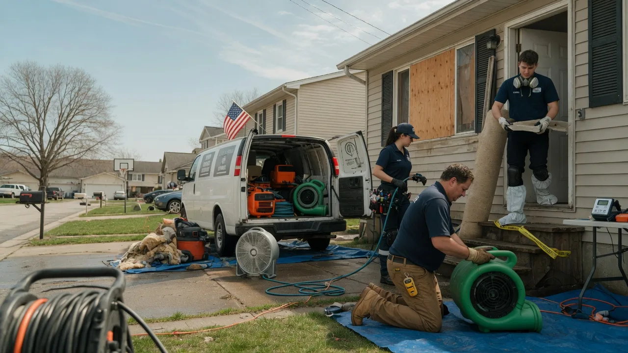 Water Damage Restoration in Pillsbury, ND near me